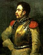 Theodore   Gericault portrait de carabinier Germany oil painting artist